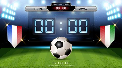 scooore voetbal.